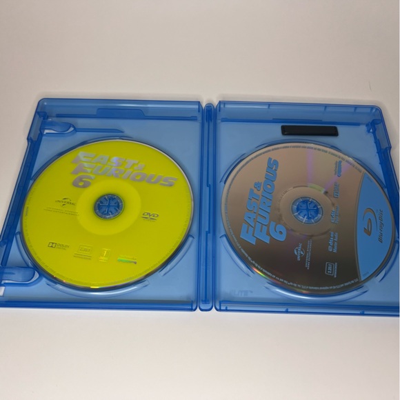 *3/$20* Fast & Furious 6 Blu-ray Bilingual With Slipcover Includes DVD & Blu-ray - Picture 4 of 6